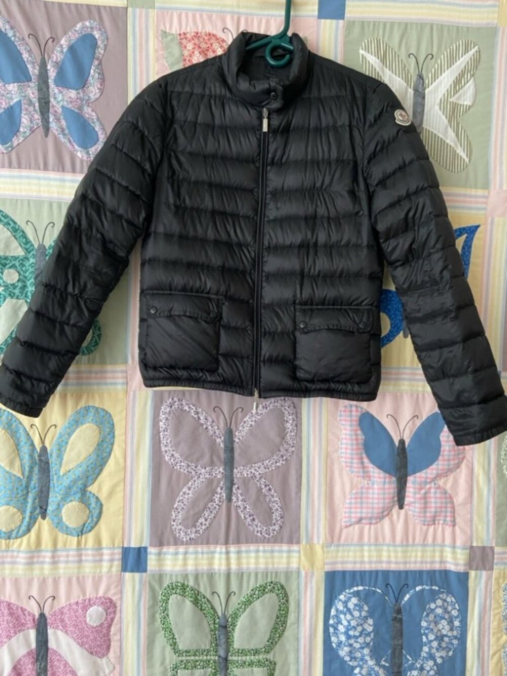 Moncler Lans Down Puffer Jacket Lans Giubbotto Black